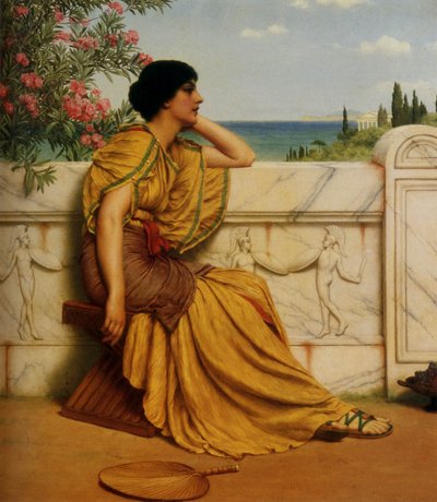 Leisure Hours by John William Godward